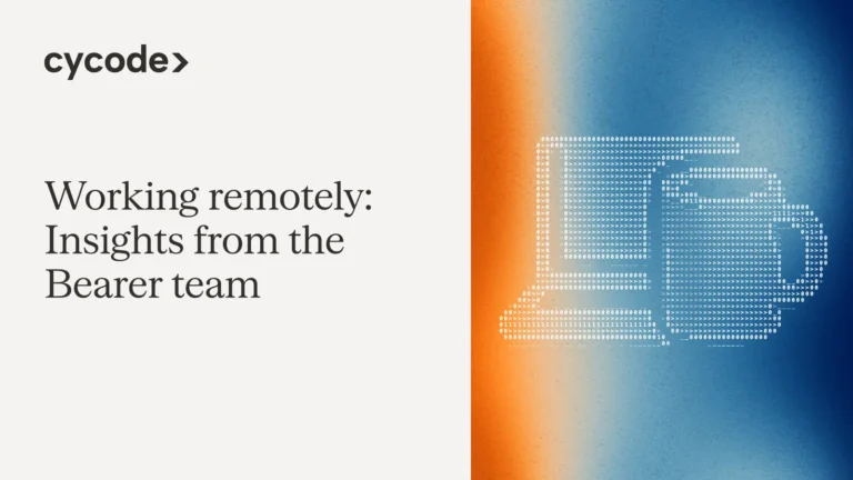 Working remotely: Insights from the Bearer team blog cover