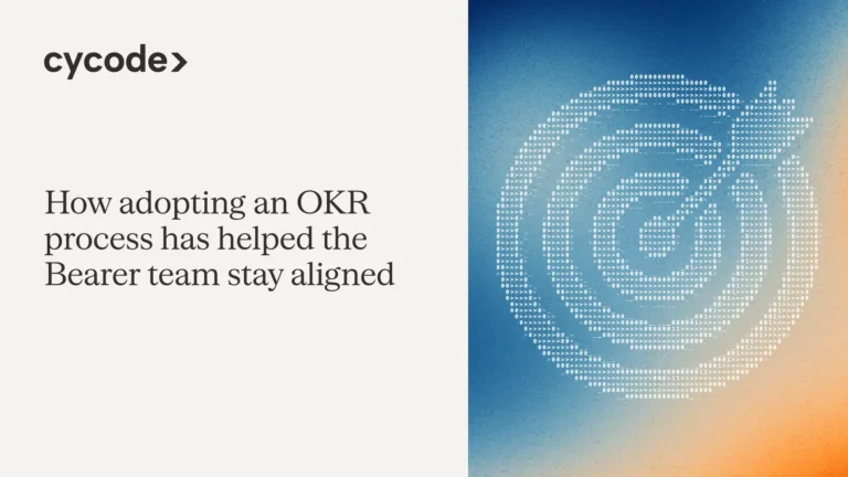 How adopting an OKR process has helped the Bearer team stay aligned blog cover