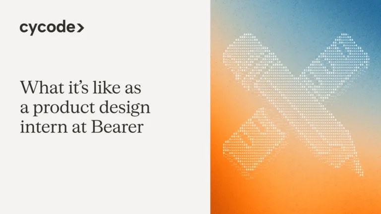 What it’s like as a product design intern at Bearer blog cover