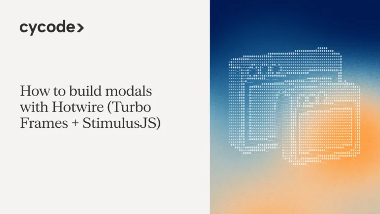 How to build modals with Hotwire (Turbo Frames + StimulusJS) blog cover