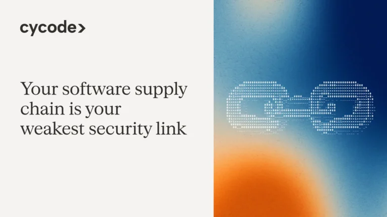 Your Software Supply Chain Is Your Weakest Security Link blog cover