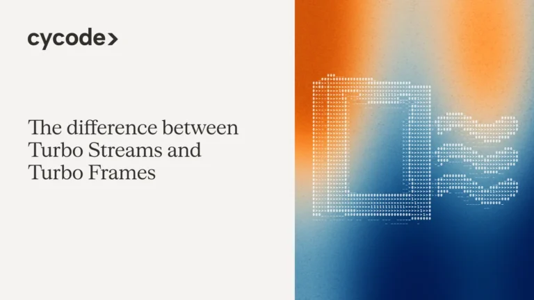 The difference between Turbo Streams and Turbo Frames blog cover