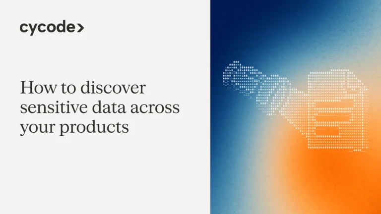 How to discover sensitive data across your products blog cover