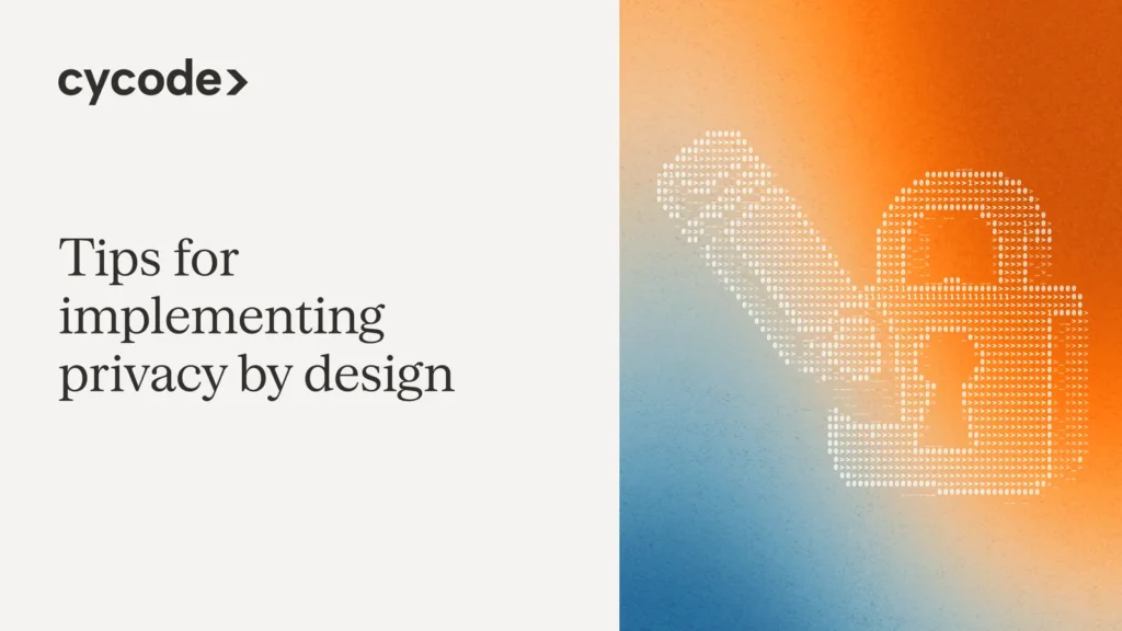 Tips for implementing privacy by design blog cover