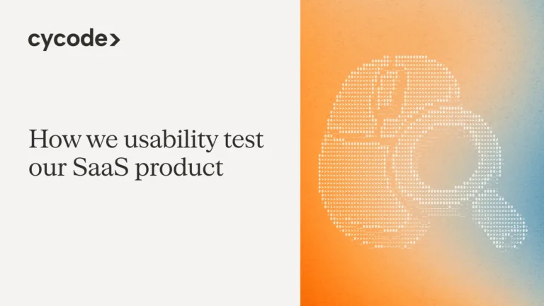 How we usability test our SaaS product blog cover