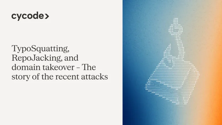 TypoSquatting, RepoJacking, and Domain Takeover – The Story of the Recent Attacks blog cover