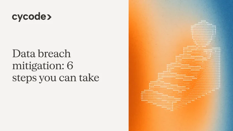 Data Breach Mitigation: 6 Steps You Can Take blog cover