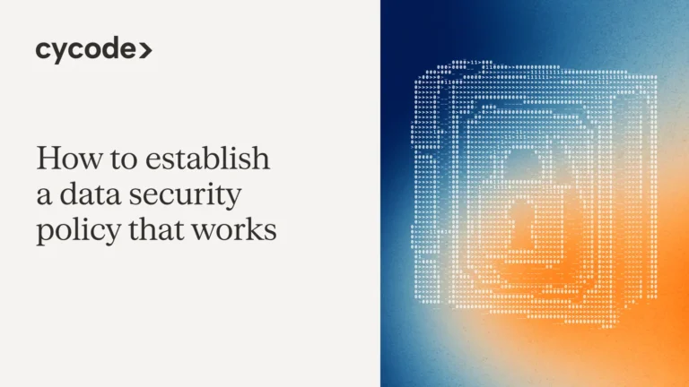 How to establish a data security policy that works blog cover