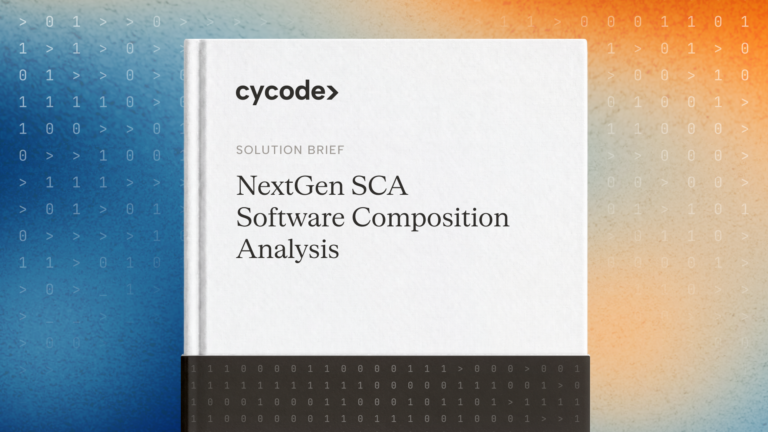 Cycode: Next-Gen SCA: Pipeline Composition Analysis
