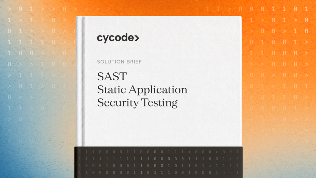 Cycode: SAST – Static Application Security Testing