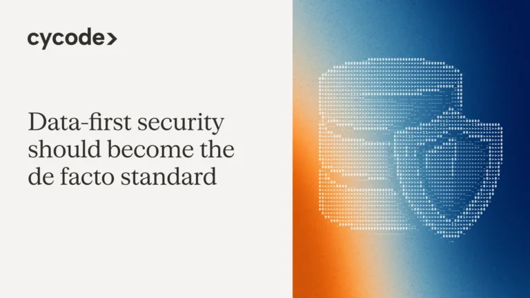 Data-First Security should become the de facto standard blog cover