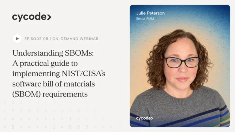Software Bill of Materials (SBOMs): A Practical Guide to Implementing NIST/CISA's SBOM Requirements webinar cover