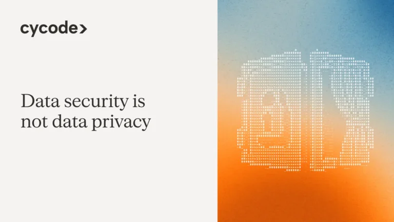 Data security is not data privacy blog cover