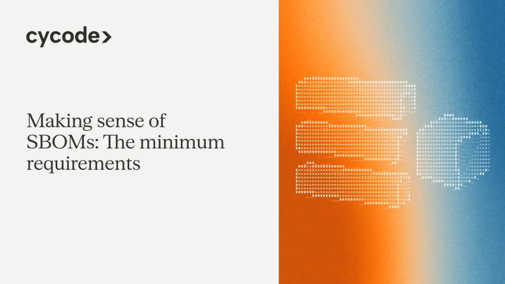 Making Sense of SBOMs: The Minimum Requirements blog cover