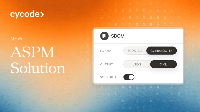 Cycode Launches New Application Security Posture Management (ASPM) Solution blog cover