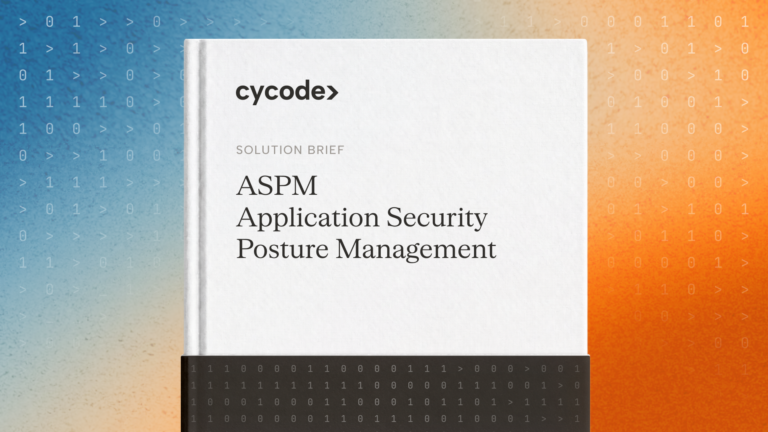 Cycode: ASPM – Application Security Posture Management