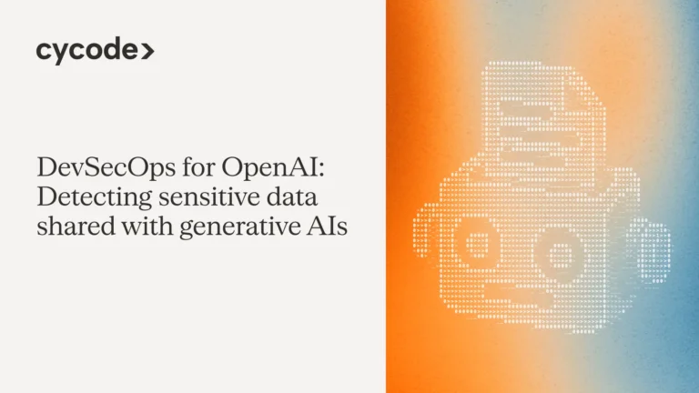 DevSecOps for OpenAI: detecting sensitive data shared with generative AIs blog cover