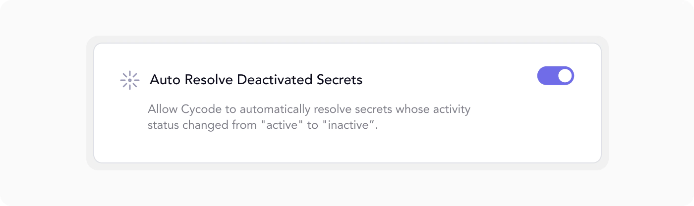 Secrets - Auto-Resolve