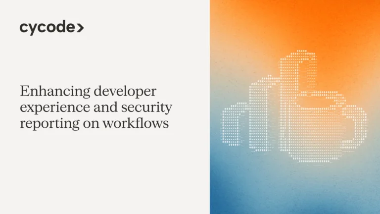 Enhancing Developer Experience and Security Reporting on Workflows blog cover