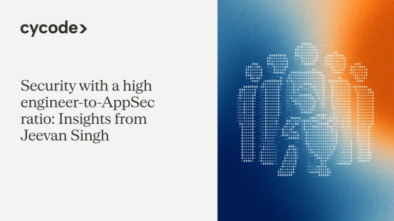 Security with a High Engineer-to-AppSec Ratio: Insights from Jeevan Singh blog cover