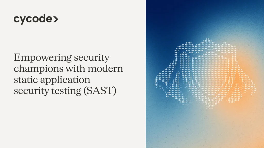 Empowering Security Champions with Modern Static Application Security Testing (SAST) blog cover