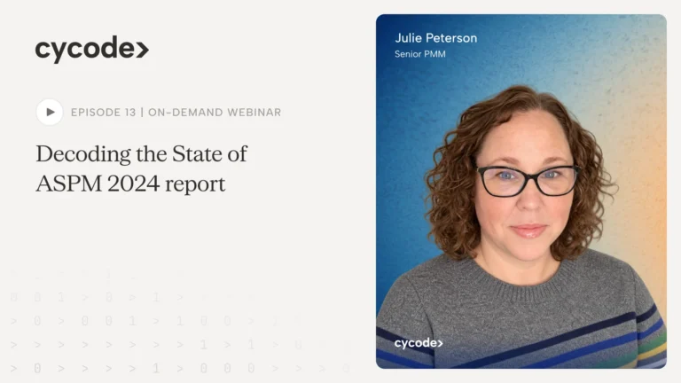 Decoding The State of ASPM 2024 Report webinar cover