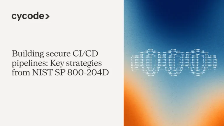 Building Secure CI/CD Pipelines: Key Strategies from NIST SP 800-204D blog cover