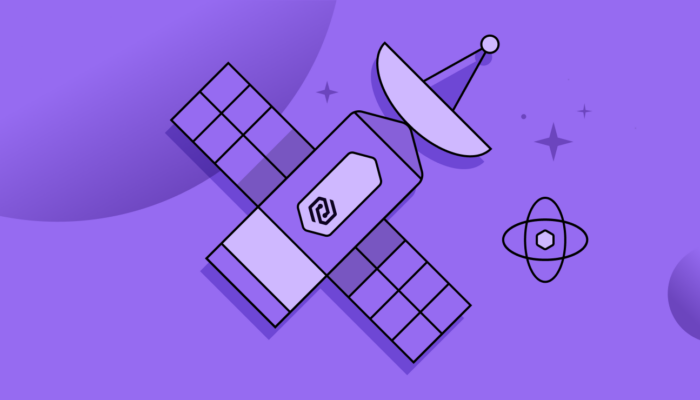 A satellite illustration representing reachability analysis