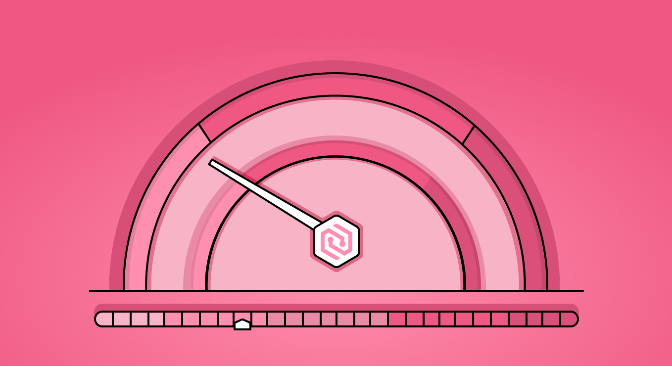 Risk score dashboard illustration