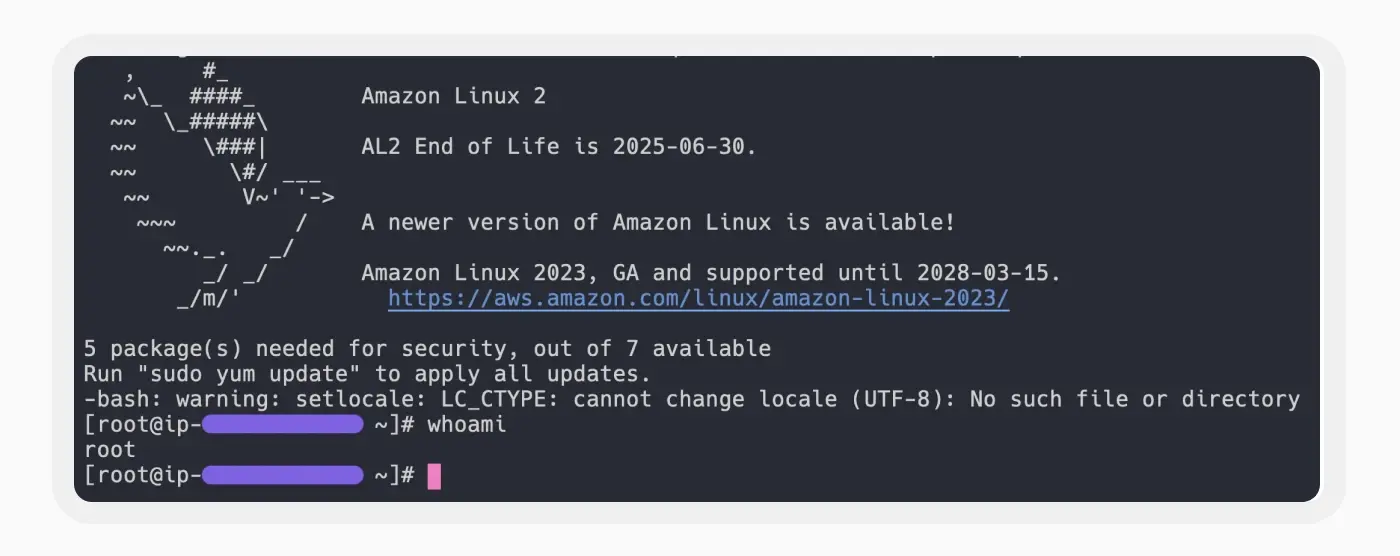 Node SSH