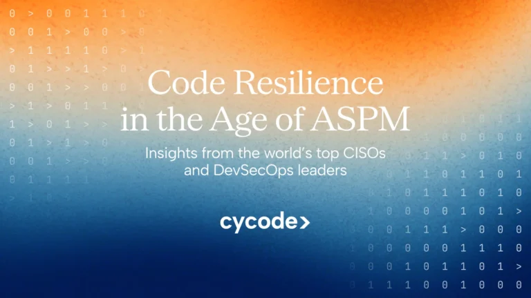 Code Resilience in the Age of ASPM Book Launch blog cover