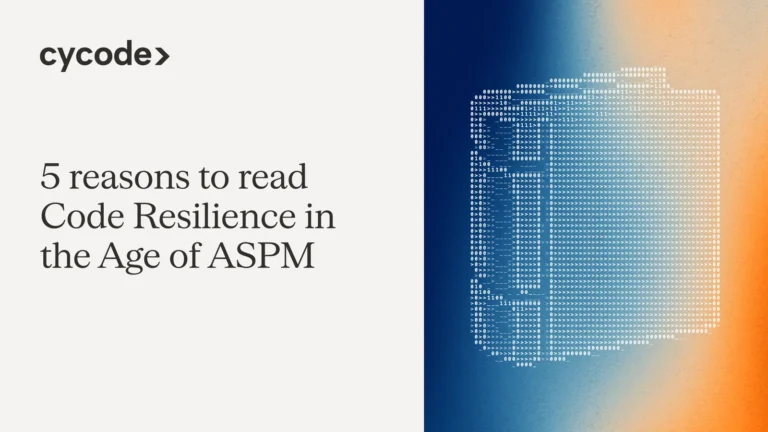 5 Reasons to Read Code Resilience in the Age of ASPM blog cover