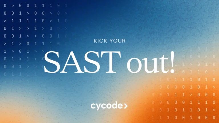 Kick Your SAST Out! Leverage Cycode’s Modern SAST Over Your Legacy SAST Tool blog cover