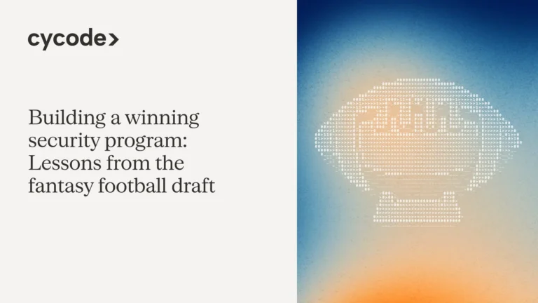 Building a Winning Security Program: Lessons from the Fantasy Football Draft blog cover