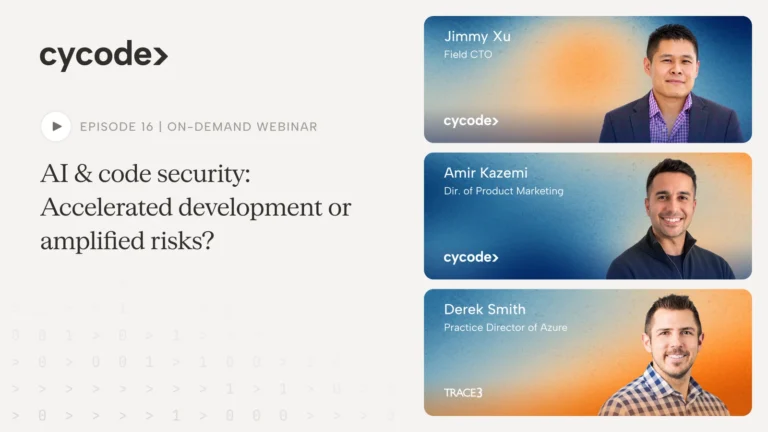 AI & Code Security; Accelerated Development Or Amplified Risks? webinar cover