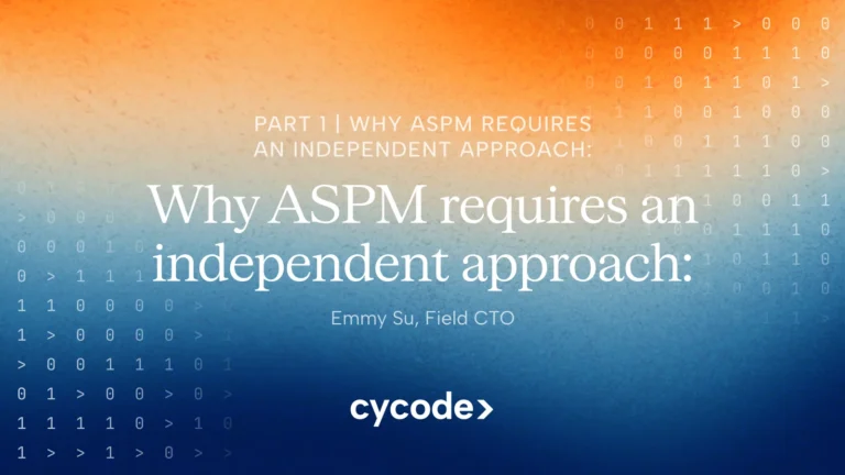 Why ASPM Requires an Independent Approach: Exploring the Role of ASPM vs. CNAPP | Part 1 blog cover