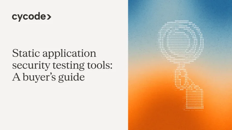 Static Application Security Testing Tools: A Buyer’s Guide blog cover