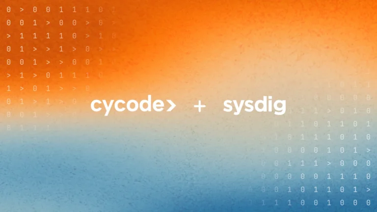 Securing cloud native applications with Sysdig and Cycode blog cover