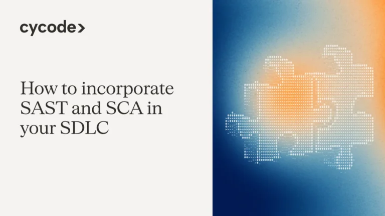 How to Incorporate SAST and SCA in Your SDLC blog cover