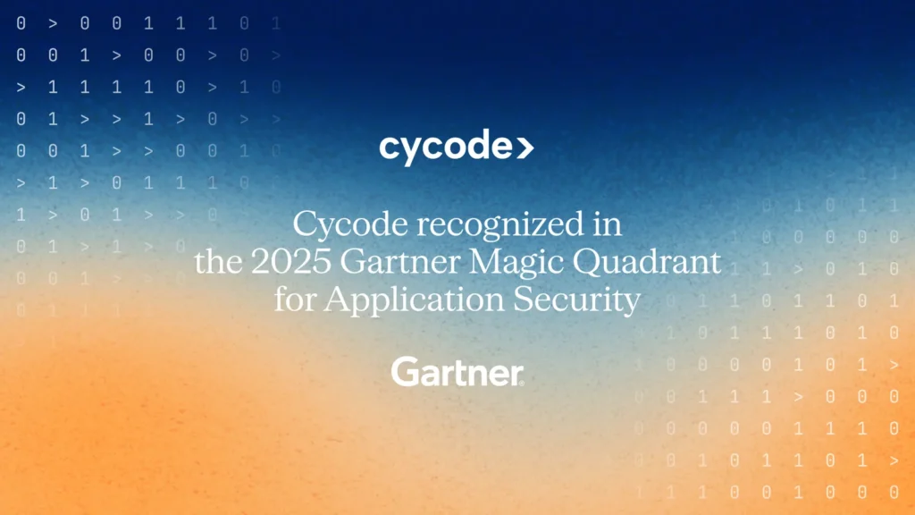 Cycode Enters the Gartner® Magic Quadrant™ for Application Security Testing (AST), 2025 blog cover