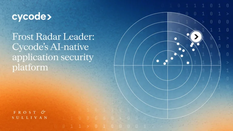 4-for-4: Cycode Completes the Application Security Grand Slam as a Leader in the Frost Radar Following Recognition by Other Tier 1 Analysts blog cover