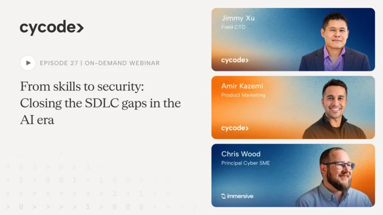 From Skills to Security: Closing the SDLC Gaps in the AI Era webinar cover