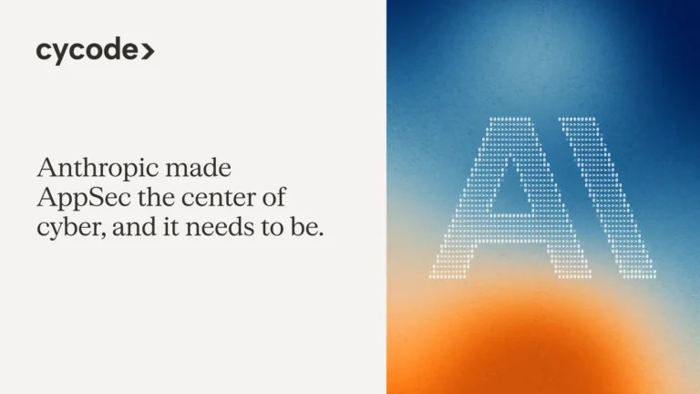 Anthropic made AppSec the center of cyber, and it needs to be