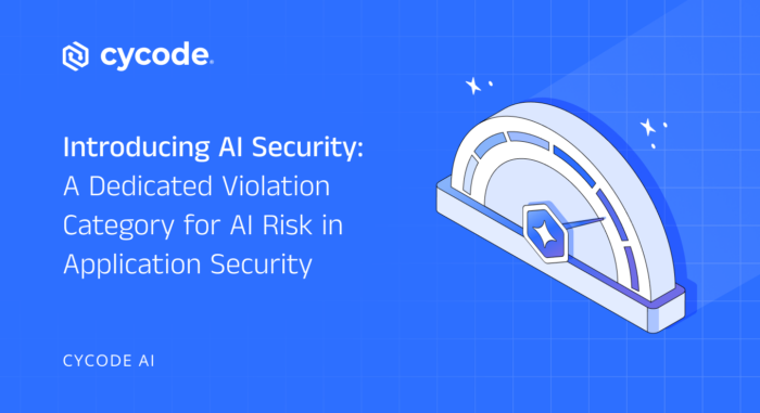 Introducing AI Security: A Dedicated Violation Category for AI Risk in Application Security