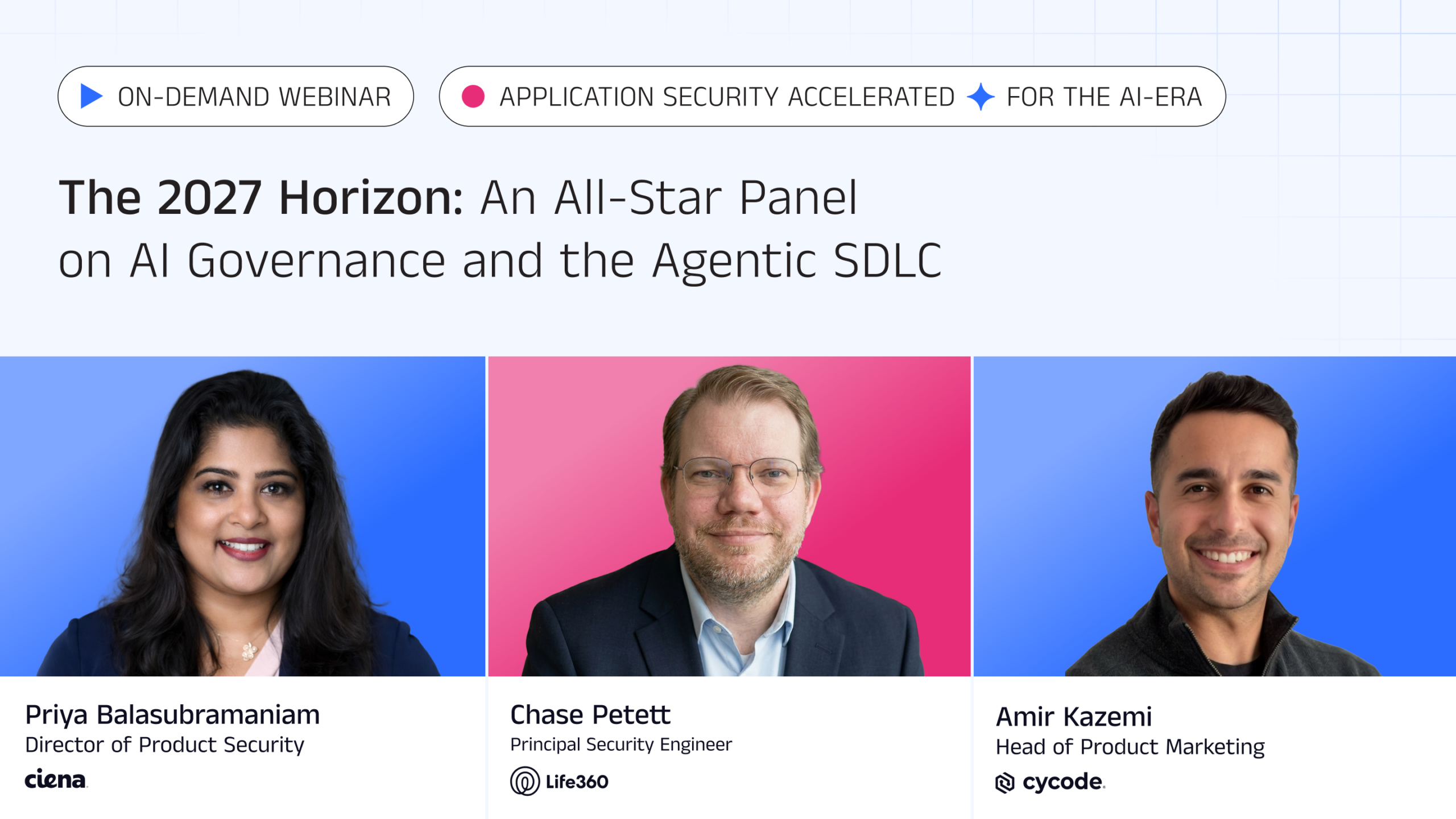 The 2027 Horizon: An All-Star Panel on AI Governance and the Agentic SDLC