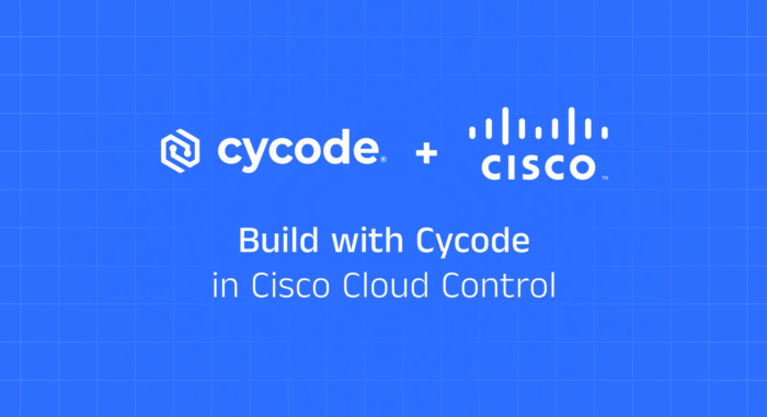 Cycode integrates with Cloud Control Studio, Bringing Authoritative Application Security Context into Cisco Cloud Control