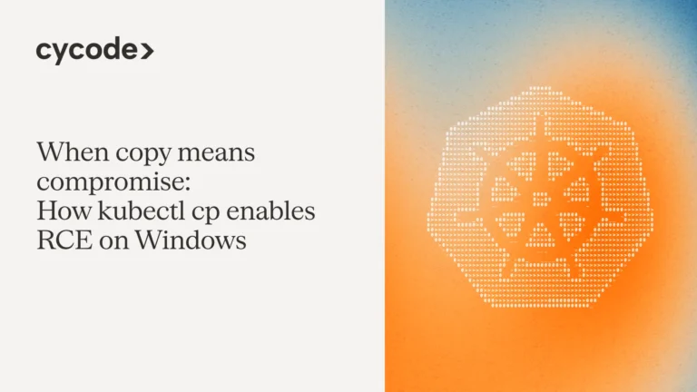 When Copy Means Compromise: How kubectl cp Enables RCE on Windows blog cover