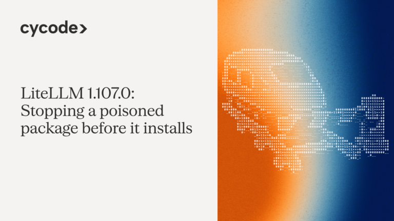 LiteLLM 1.107.0: Stopping a Poisoned Package Before It Installs