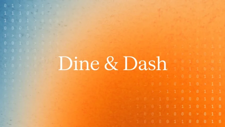 Dine & Dash Regina event cover